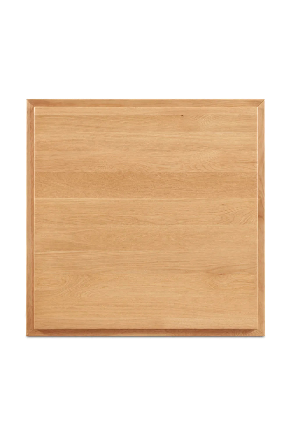 Luxury Square Natural Wood Dining Table Modern Italian Style for Villa