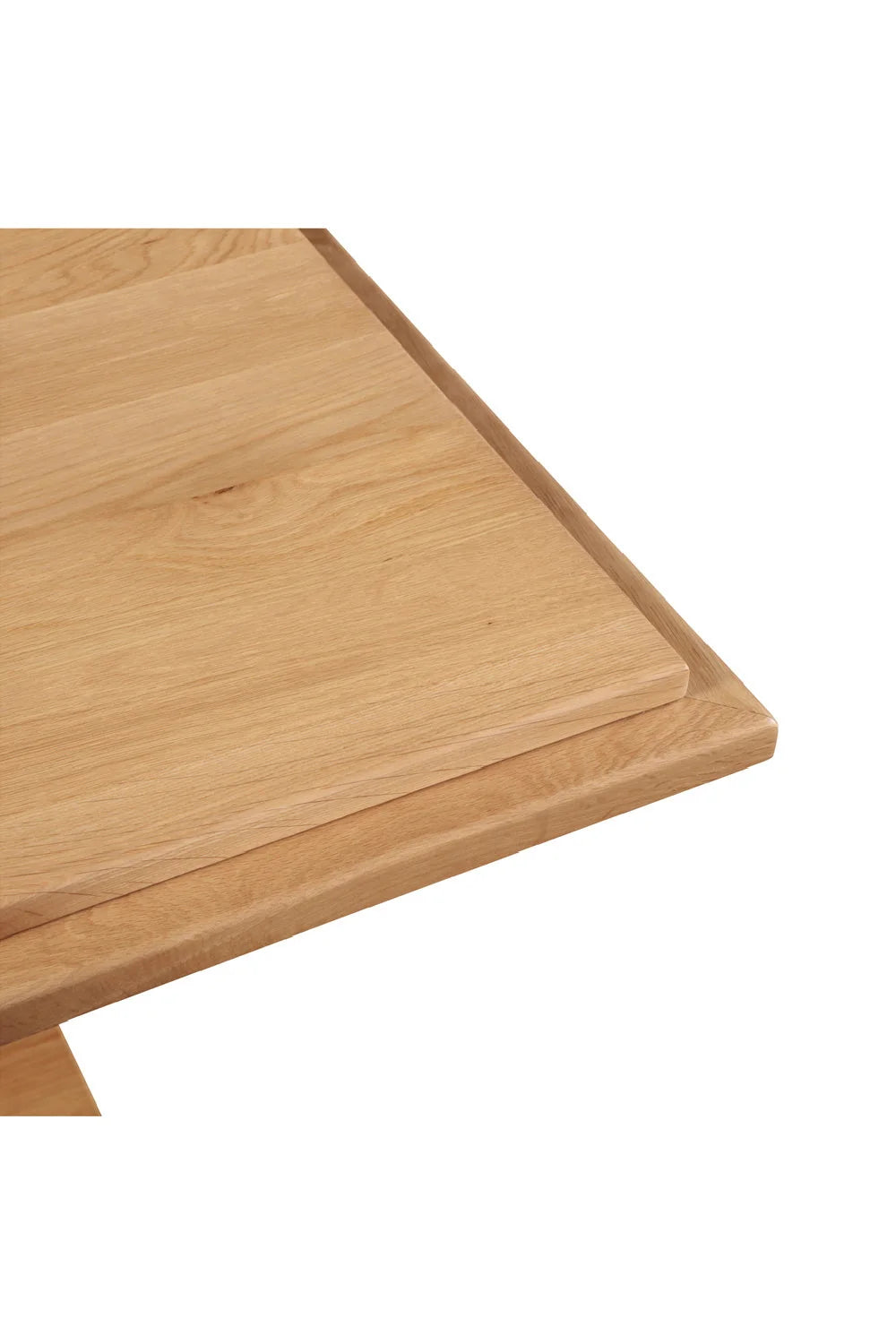 Luxury Square Natural Wood Dining Table Modern Italian Style for Villa