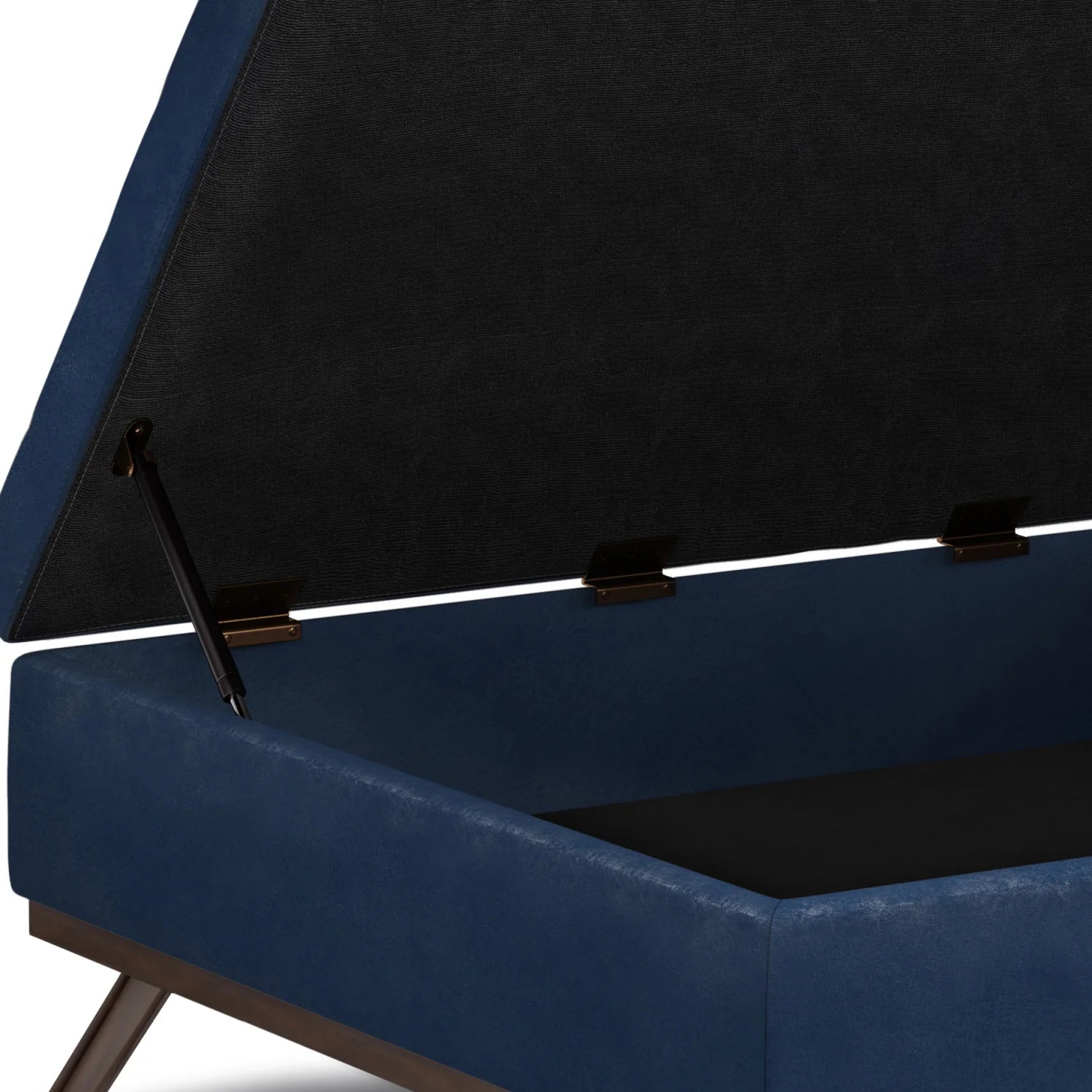 Luxury Square Storage Ottoman Coffee Table Modern Italian Style for Villa