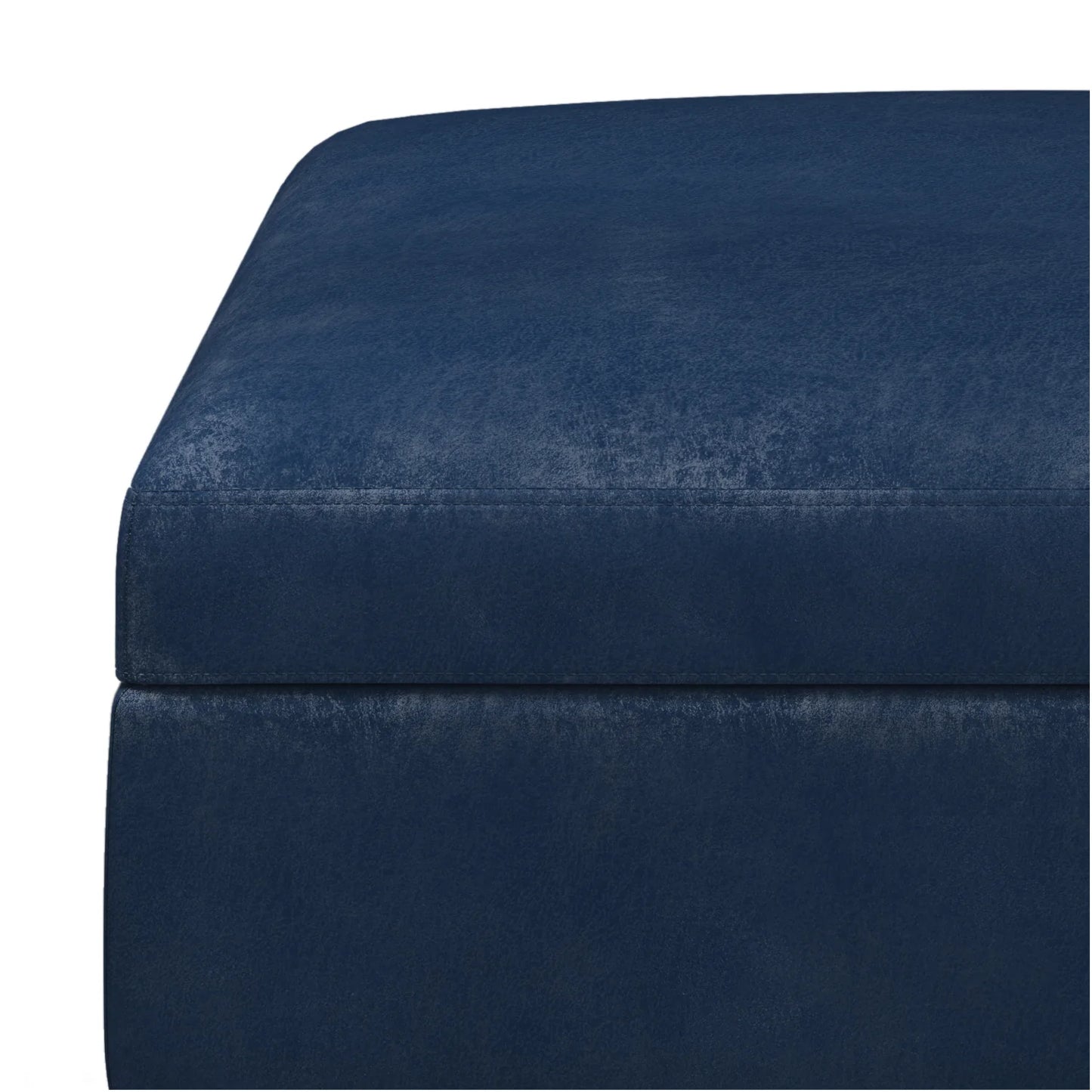 Luxury Square Storage Ottoman Coffee Table Modern Italian Style for Villa
