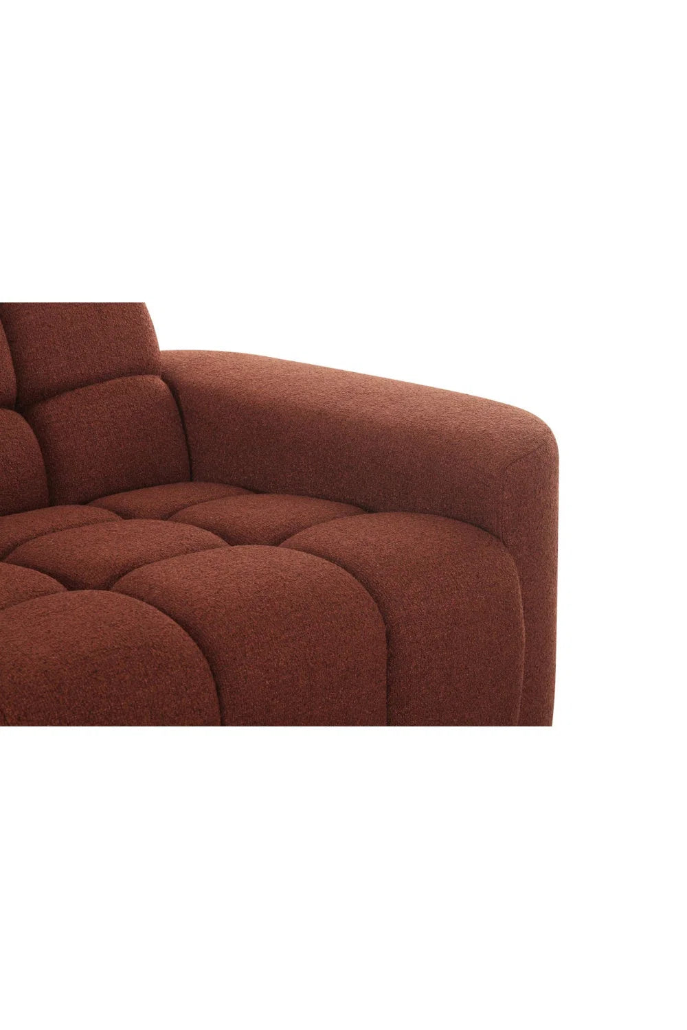 Luxury Square Tufted L-Shaped Sectional Sofa Modern Italian Style for Villa
