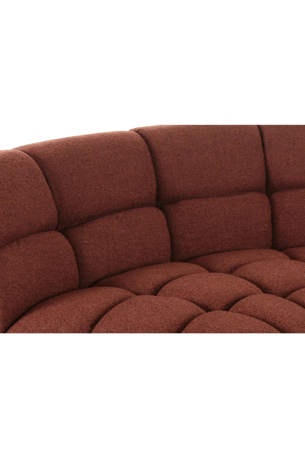 Luxury Square Tufted L-Shaped Sectional Sofa Modern Italian Style for Villa