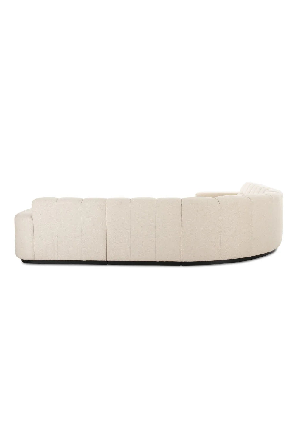 Luxury Square Tufted L-Shaped Sectional Sofa Modern Italian Style for Villa