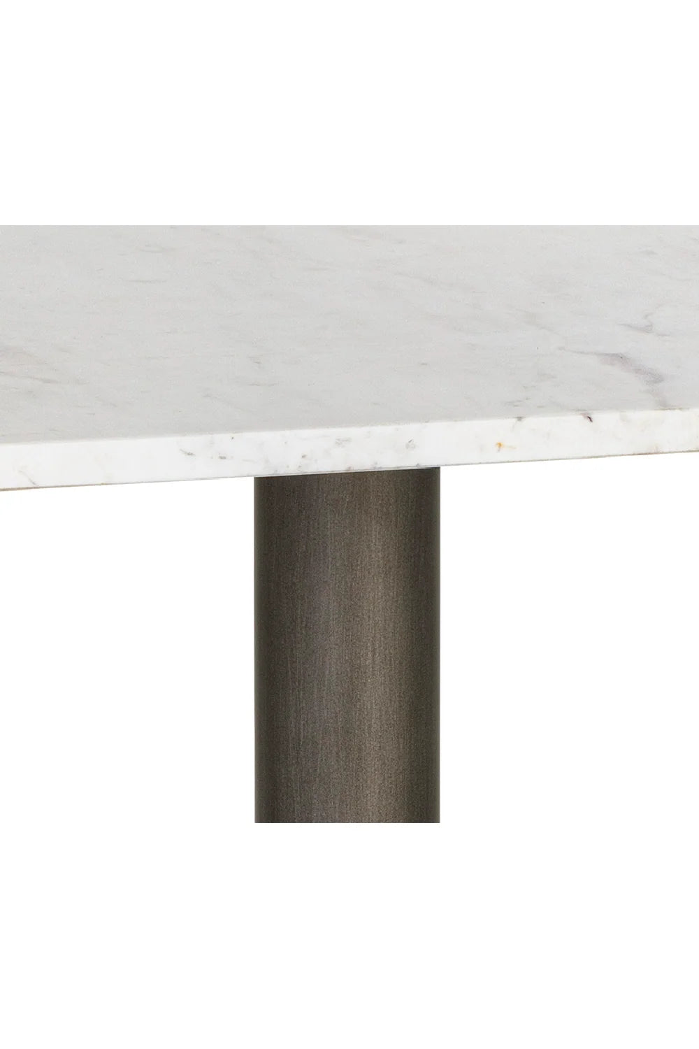 Luxury Square White Marble Bistro Table Modern Italian Style for Villa