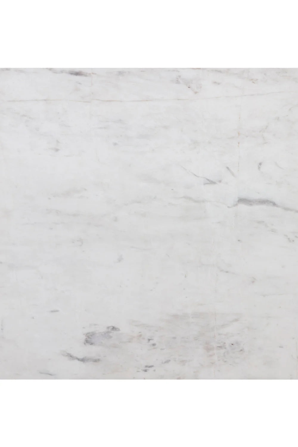Luxury Square White Marble Bistro Table Modern Italian Style for Villa