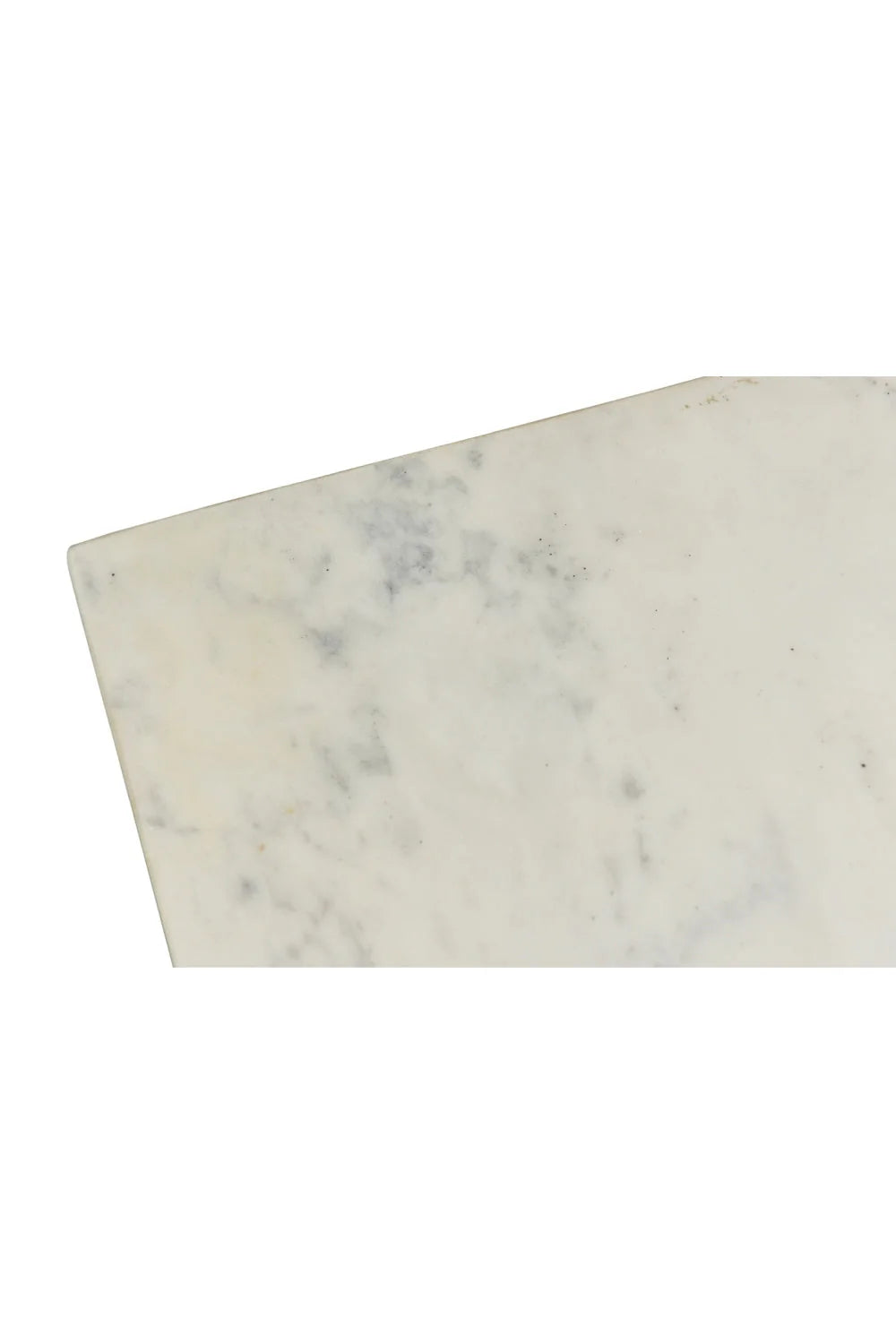 Luxury Square White Marble Coffee Table Modern Italian Style for Villa