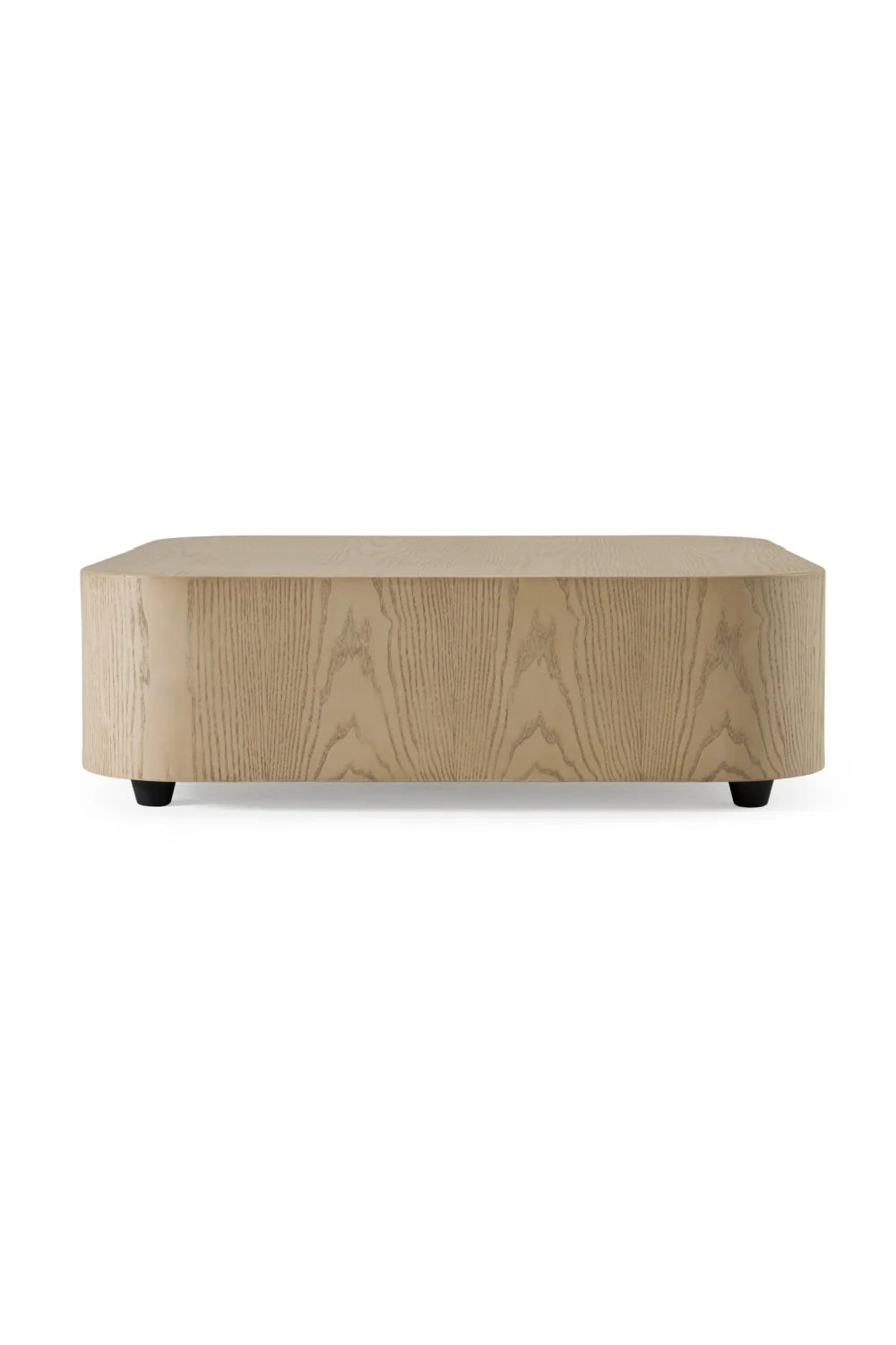 Luxury Square Wood Coffee Table Modern Italian Style for Villa
