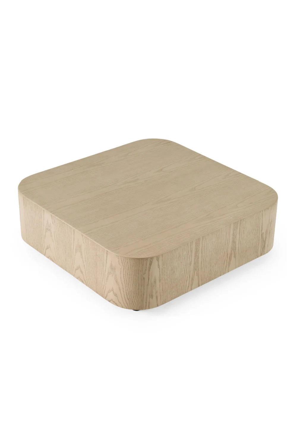 Luxury Square Wood Coffee Table Modern Italian Style for Villa