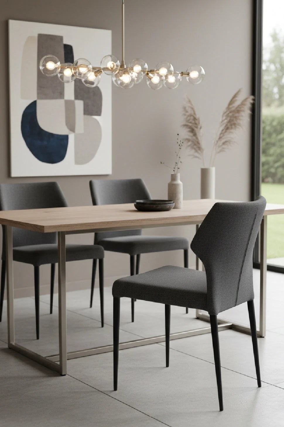 Luxury Stackable Modern Dining Chair European Style for Villa