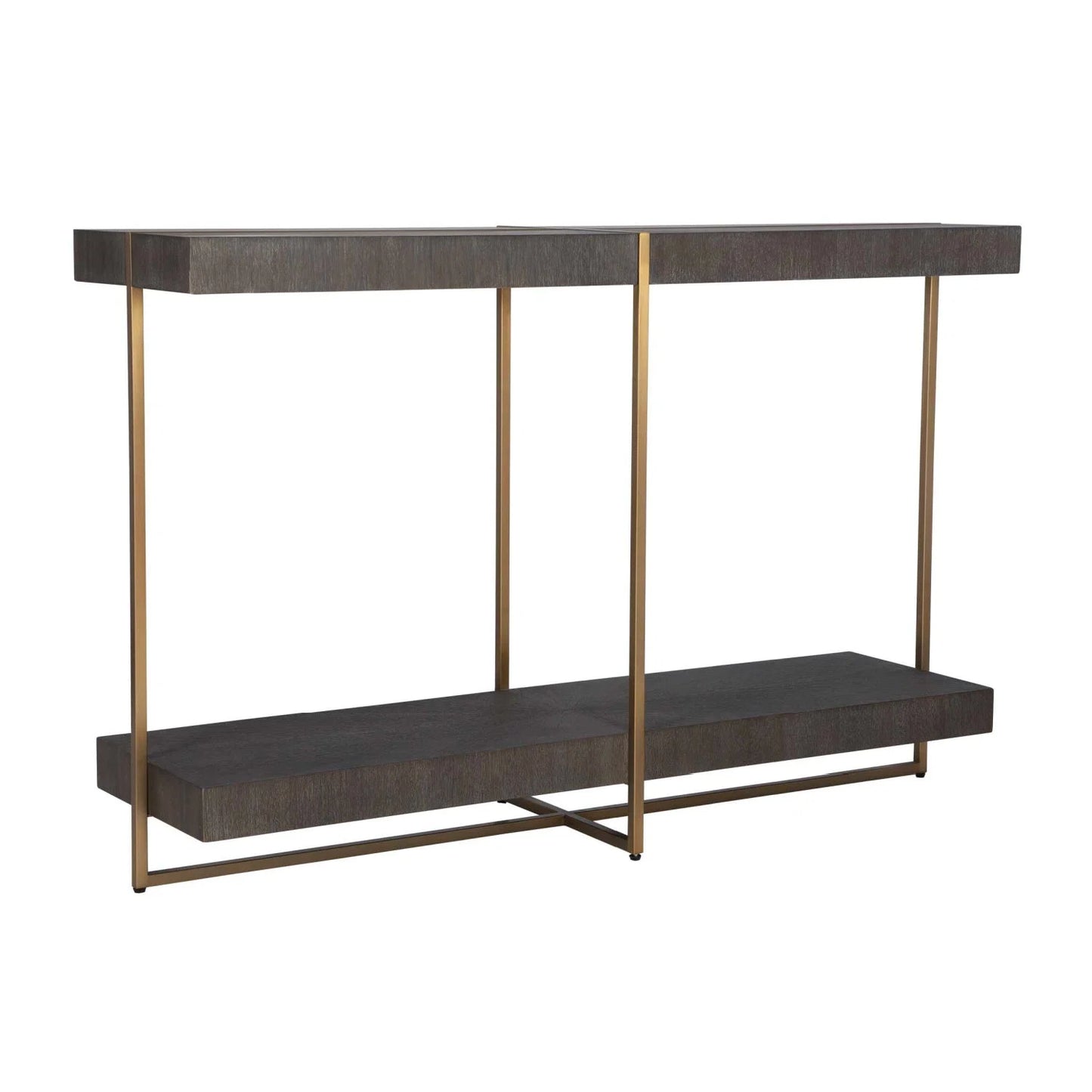 Luxury Starburst Acacia Console Table Modern Italian Style for Villa