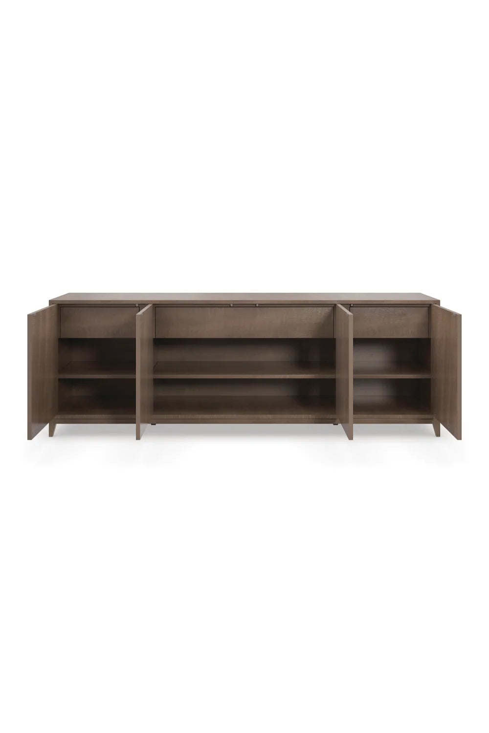Luxury Starburst Wooden Sideboard European Style for Villa