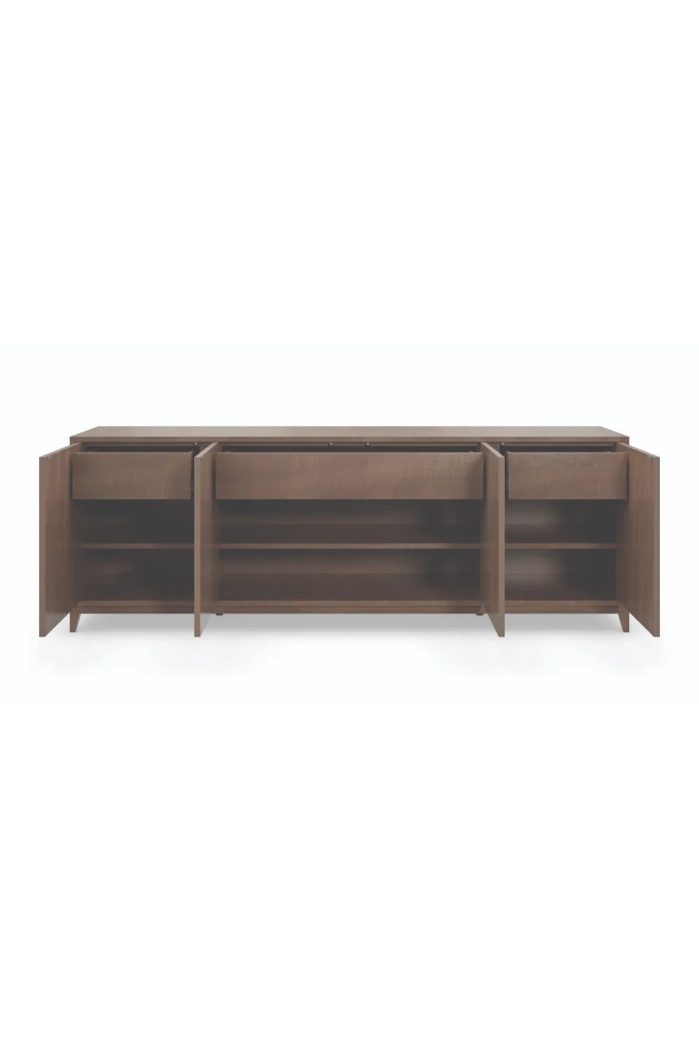 Luxury Starburst Wooden Sideboard European Style for Villa