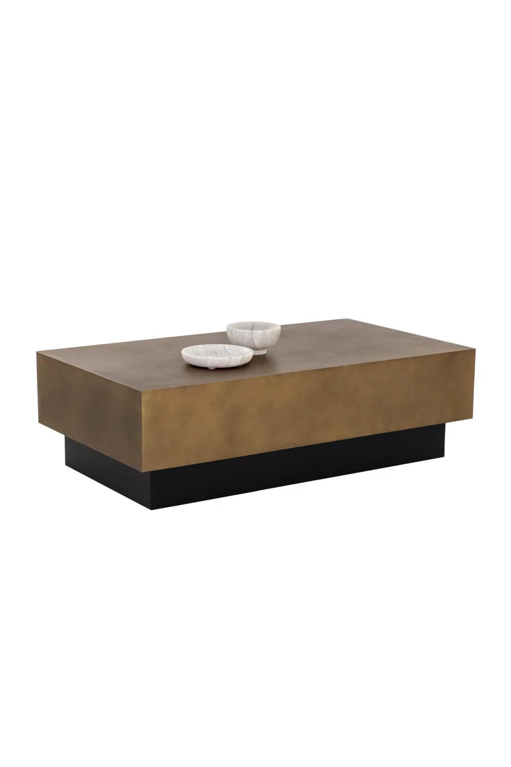 Luxury Steel Rectangular Coffee Table Modern Italian Style for Villa