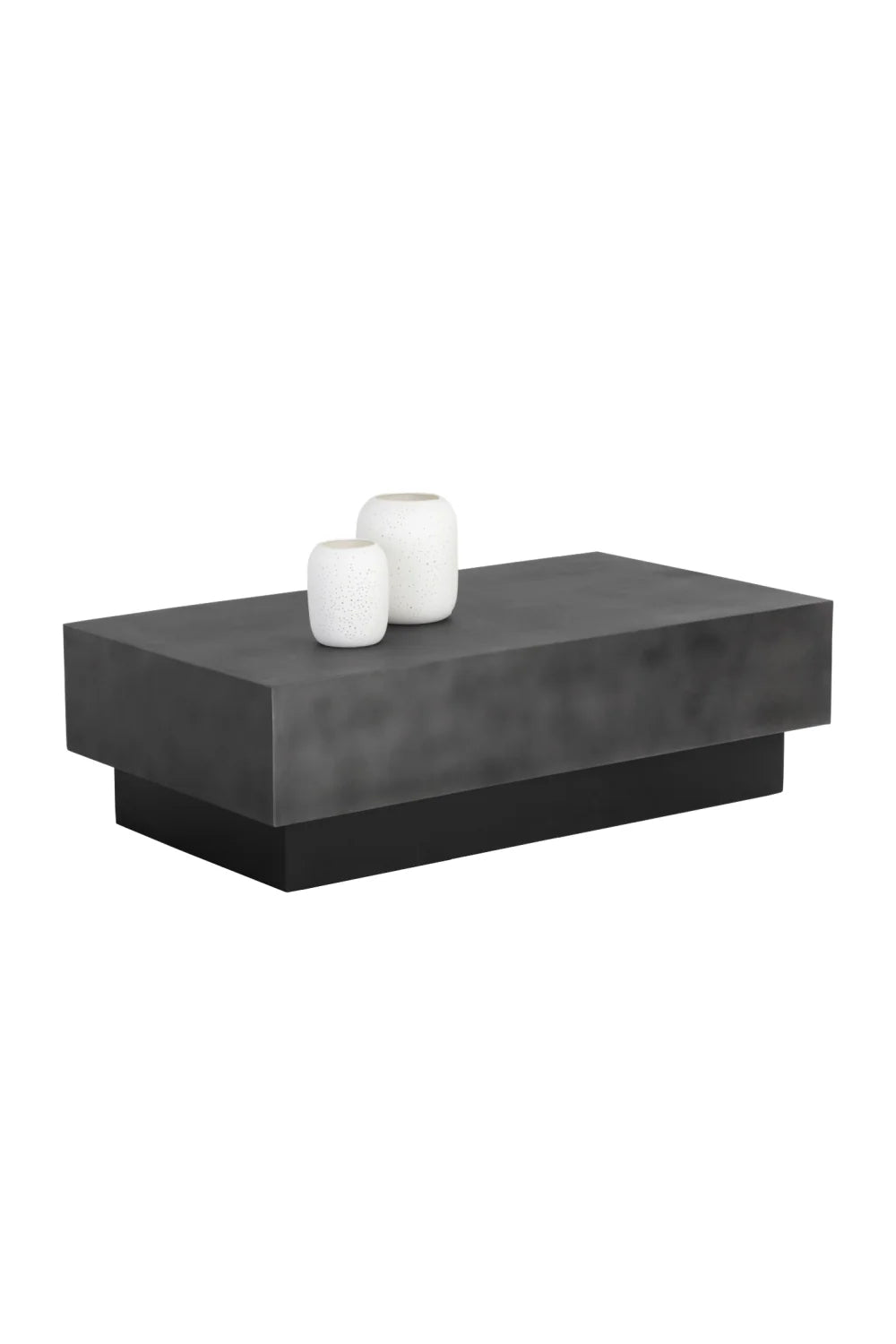 Luxury Steel Rectangular Coffee Table Modern Italian Style for Villa