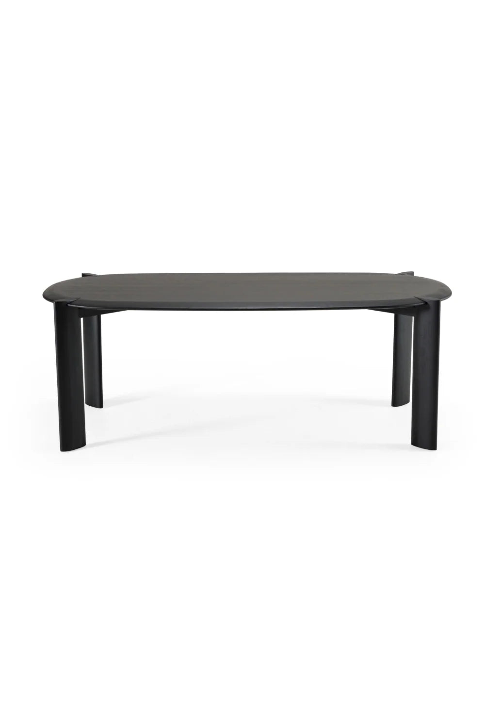 Luxury Steven Wooden Oval Dining Table Modern Italian Style for Villa