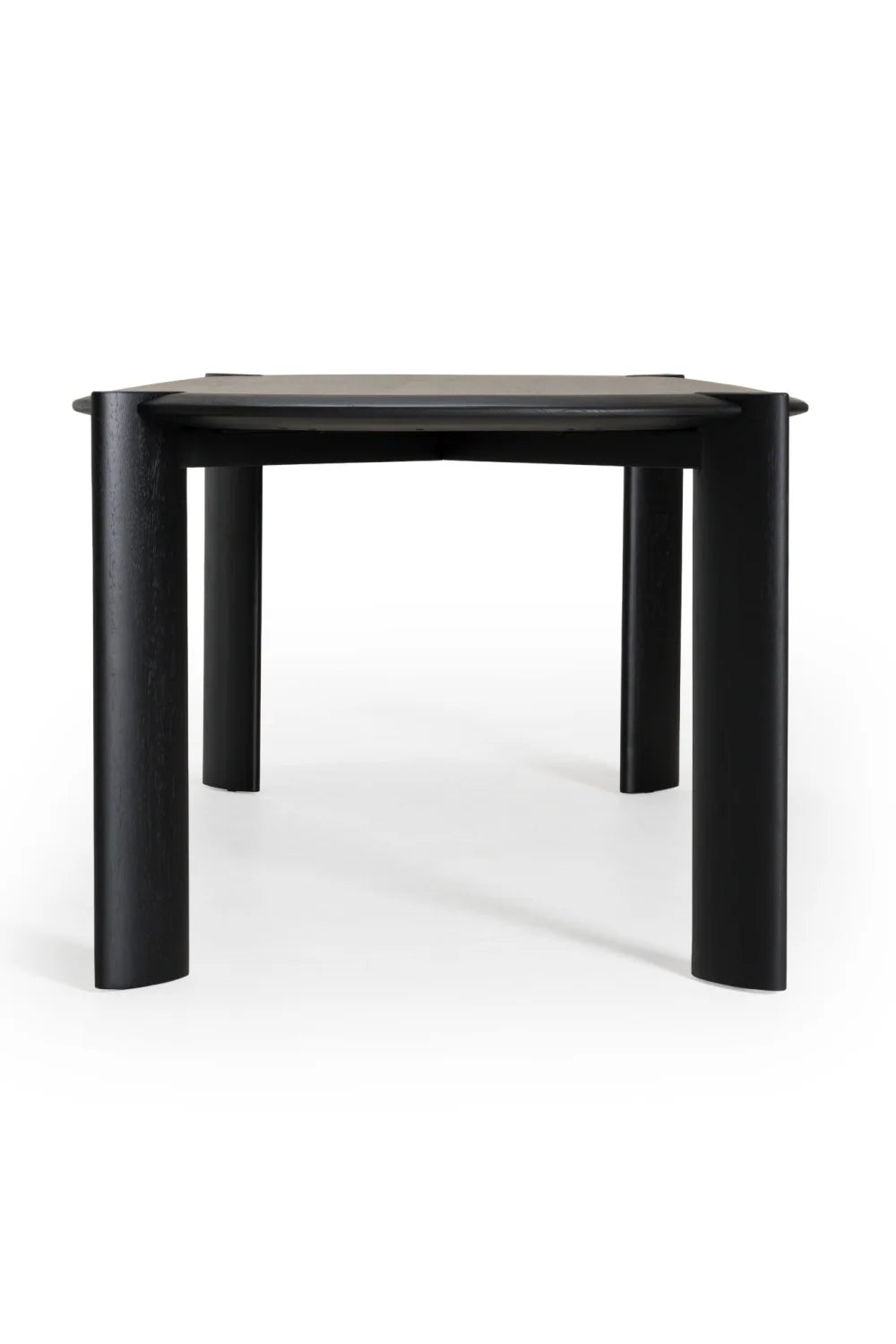 Luxury Steven Wooden Oval Dining Table Modern Italian Style for Villa