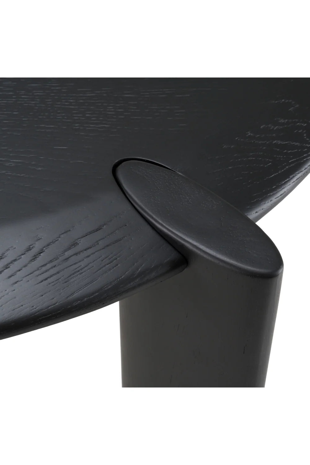 Luxury Steven Wooden Oval Dining Table Modern Italian Style for Villa