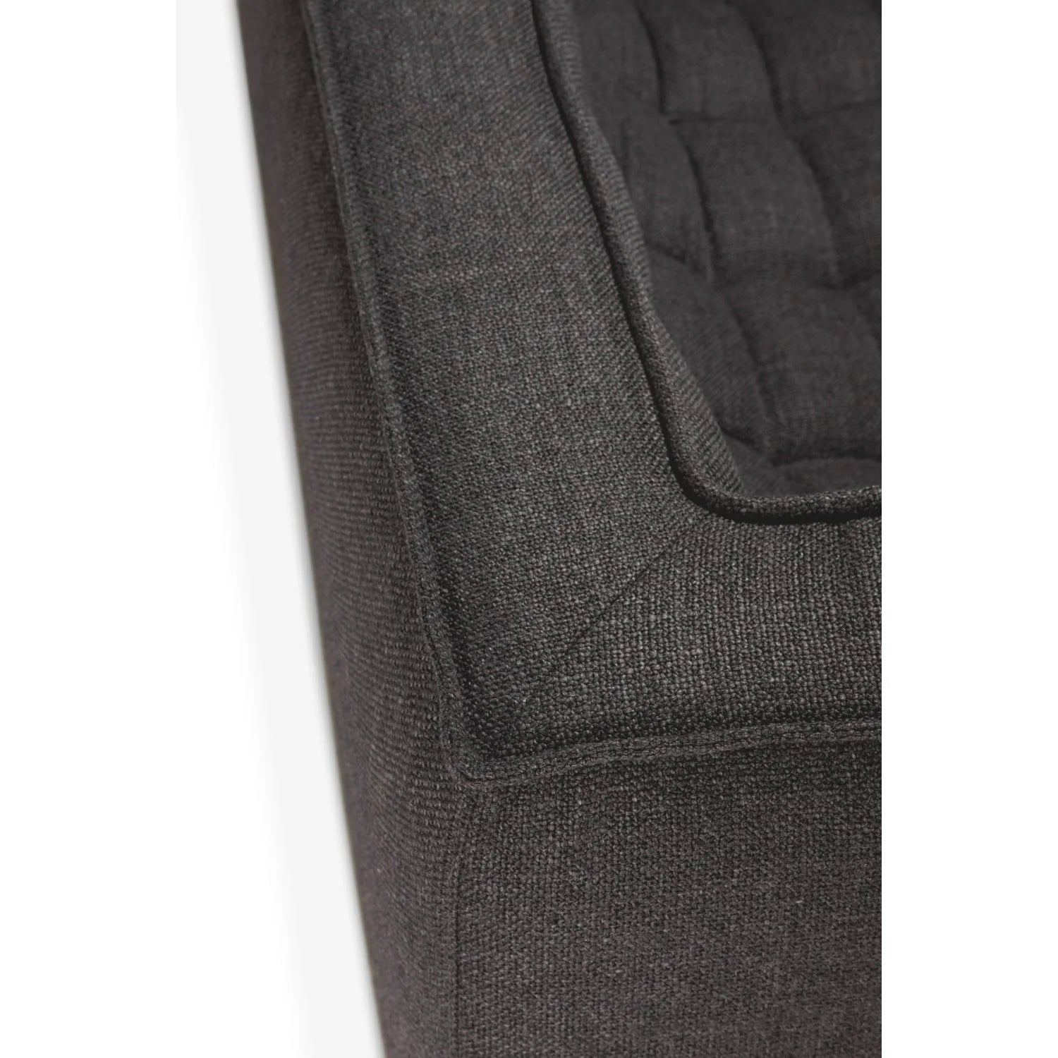 Luxury Stitched Detail 2-Seater Sofa Modern Italian Style for Villa