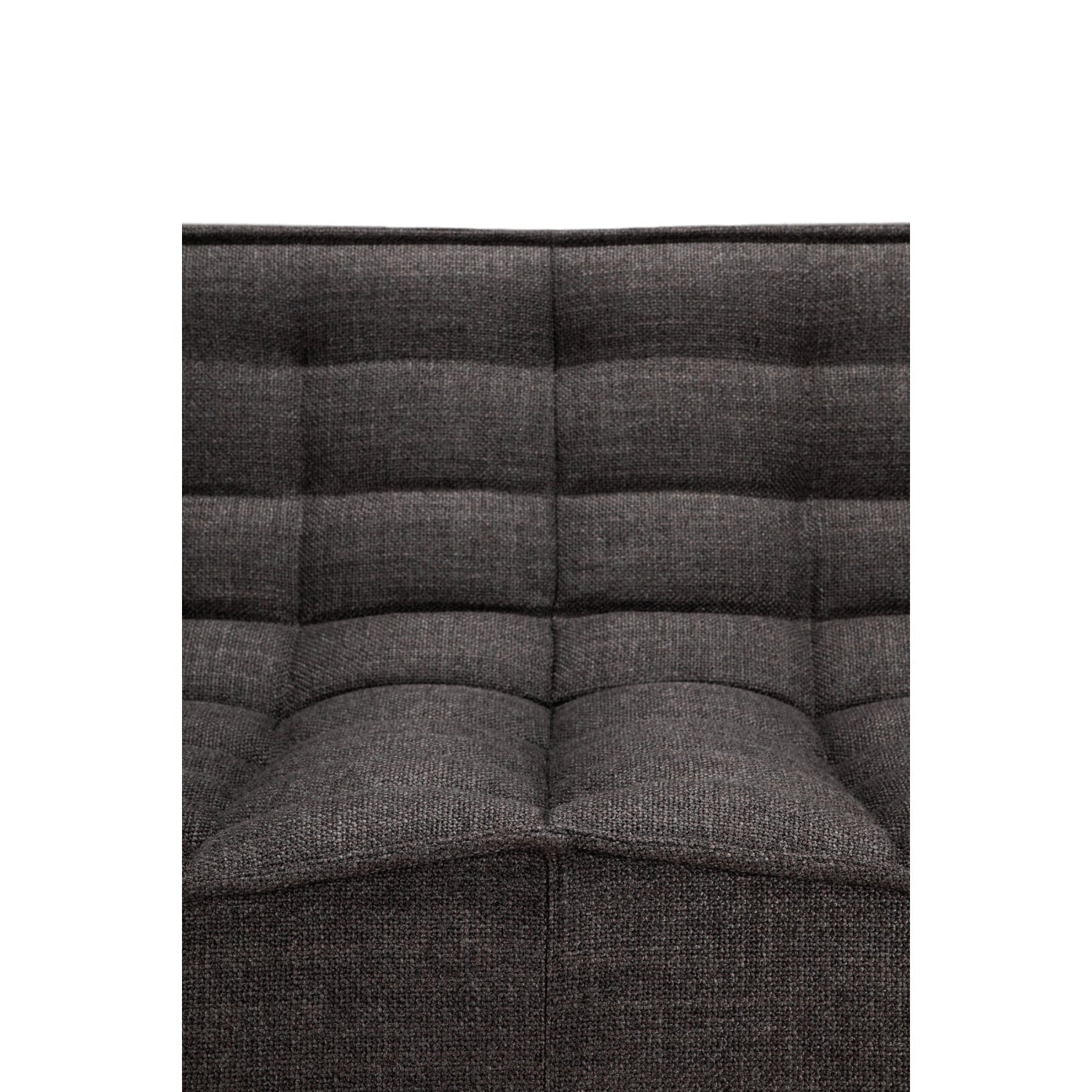 Luxury Stitched Detail 2-Seater Sofa Modern Italian Style for Villa