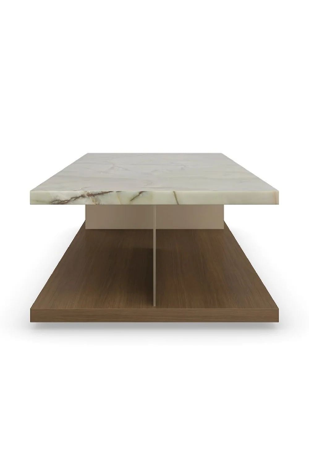Luxury Stone Top Coffee Table Modern Italian Style for Villa