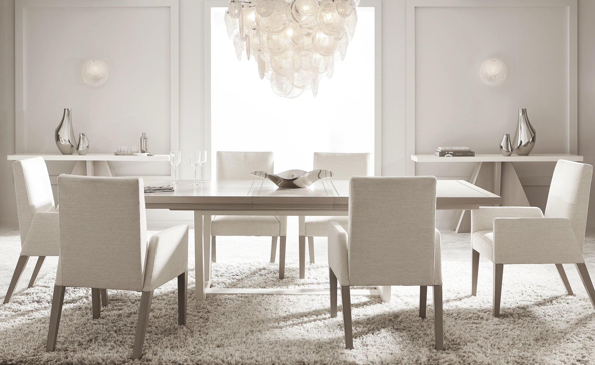 Luxury Stratum Dining Table Modern Italian Style for Villa