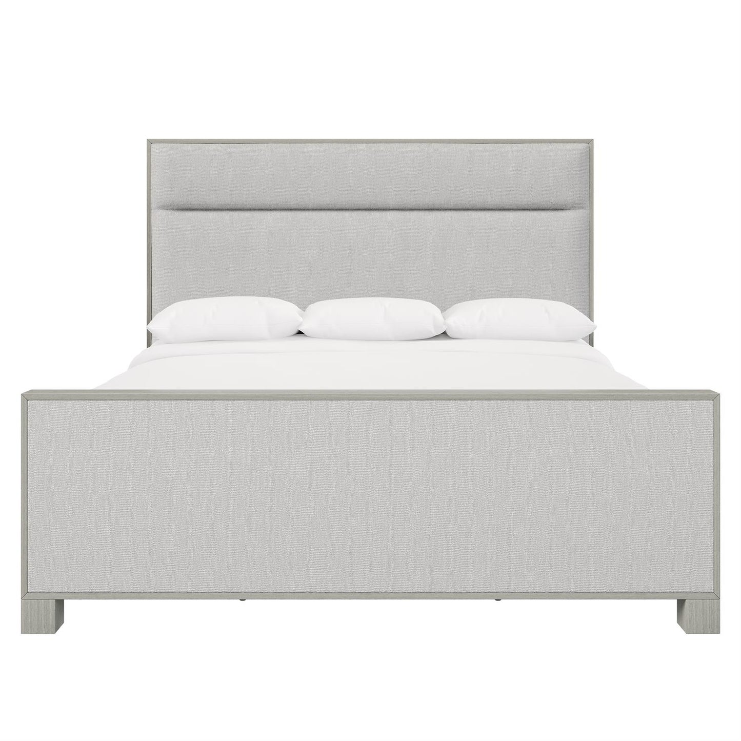 Luxury Stratum Fabric Panel Bed Modern Italian Style for Villa
