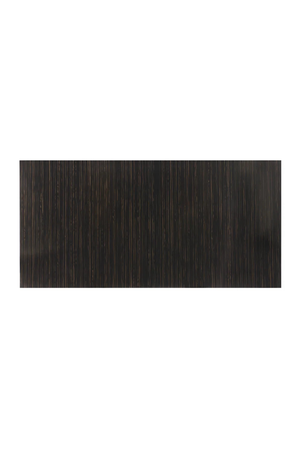 Luxury Striated Wood Extendable Dining Table Modern Italian Style for Villa