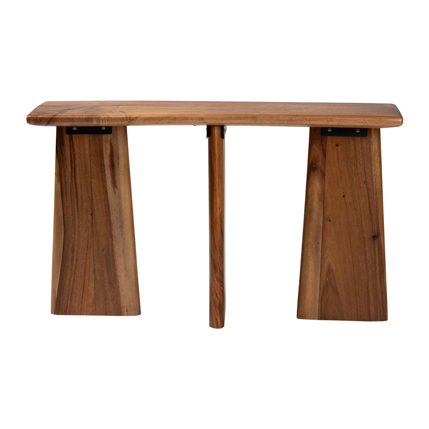 Luxury Suar Wood Console Table Modern Italian Style for Villa