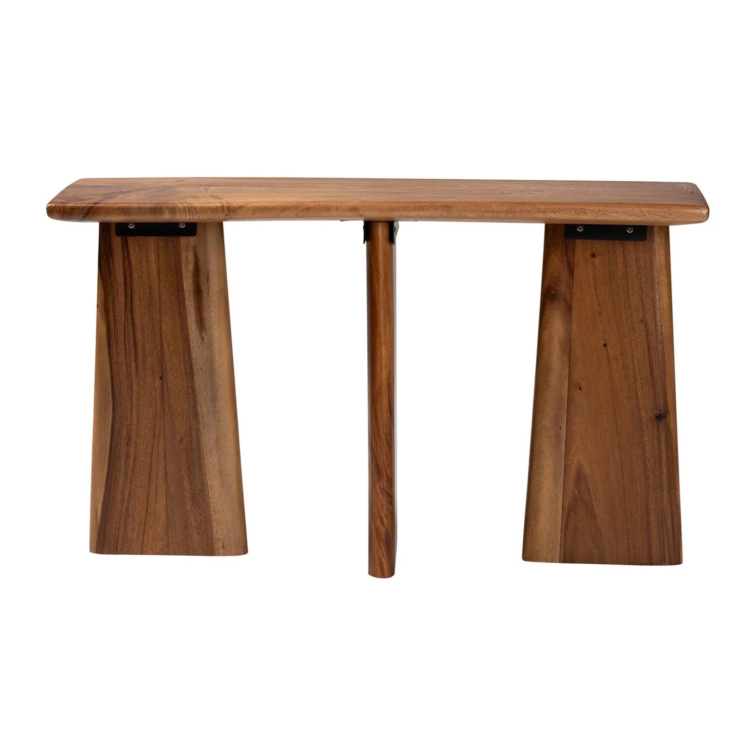 Luxury Suar Wood Console Table Modern Italian Style for Villa