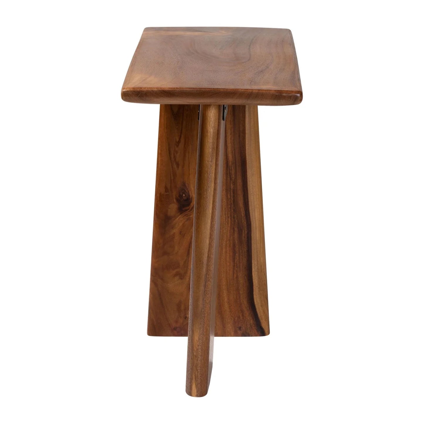 Luxury Suar Wood Console Table Modern Italian Style for Villa