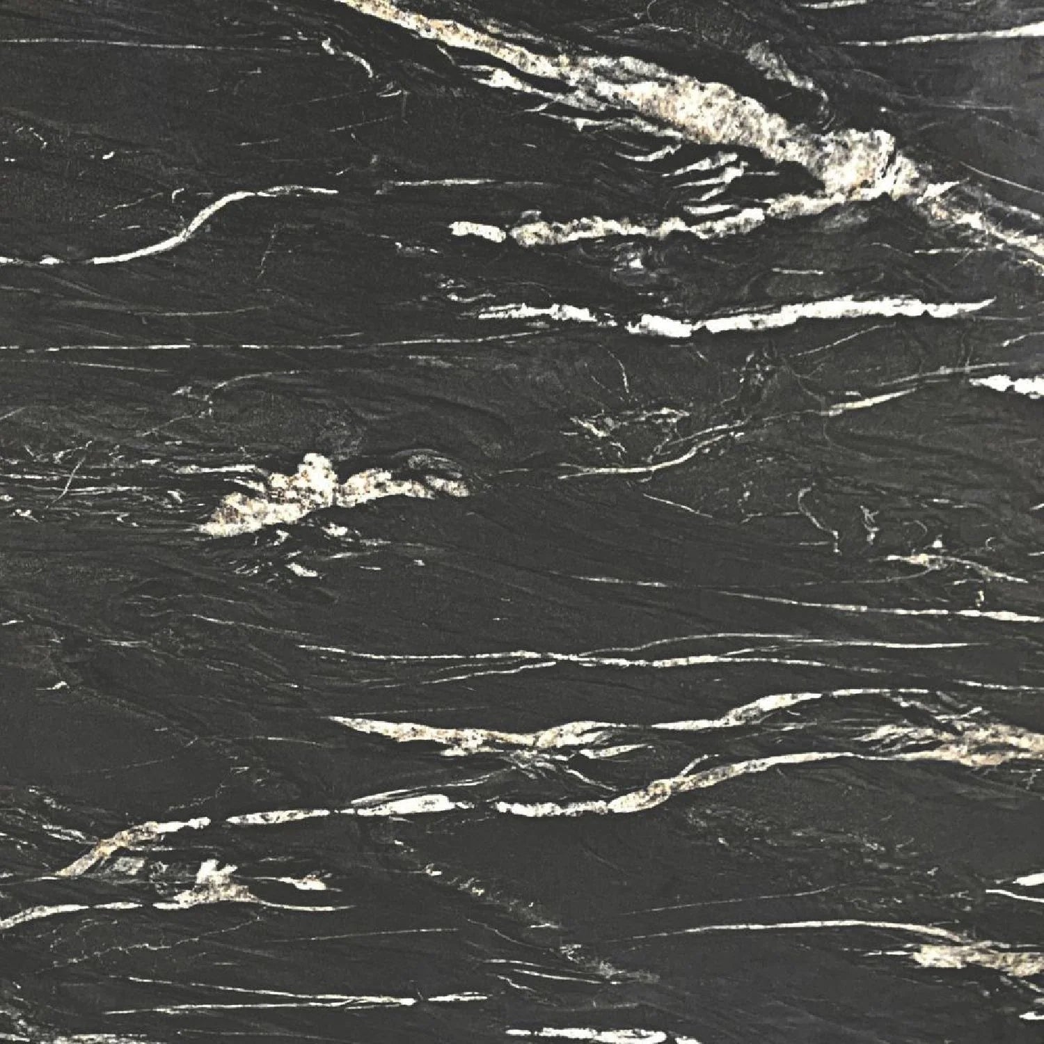 Luxury Sumay Round Black Marble Dining Table Modern Italian Style for Villa