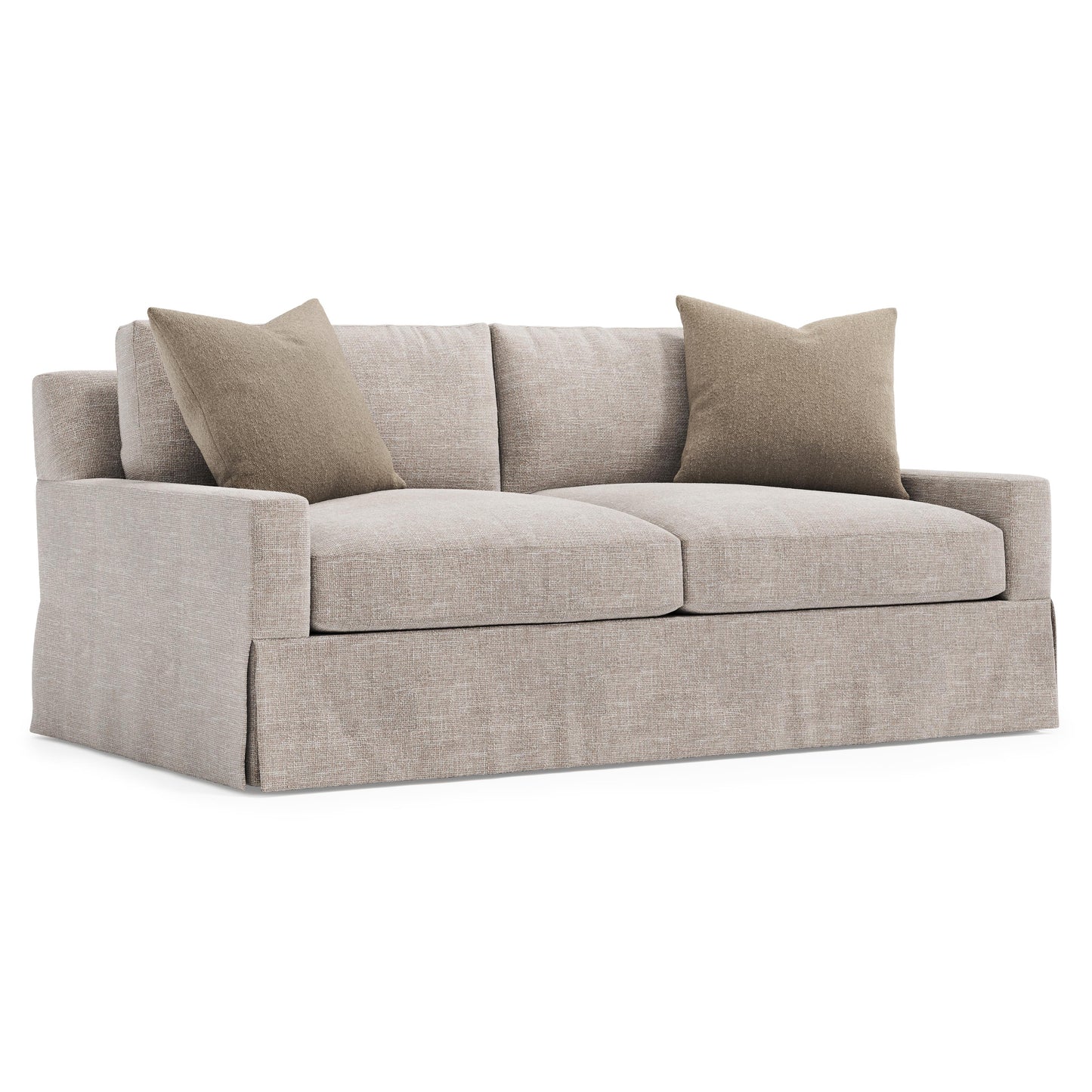 Luxury Sutton Fabric Loveseat Modern Italian Style for Villa
