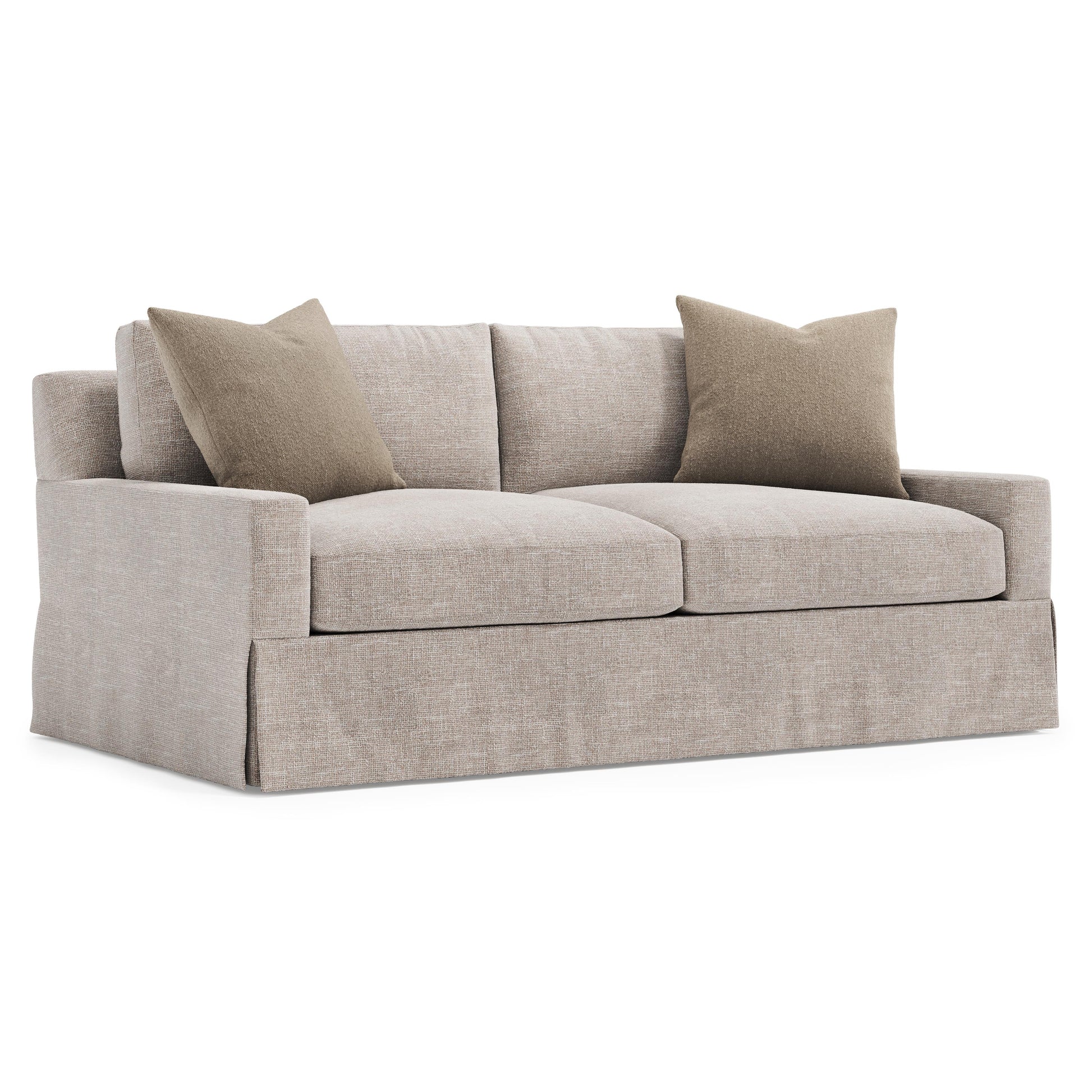 Luxury Sutton Fabric Loveseat Modern Italian Style for Villa