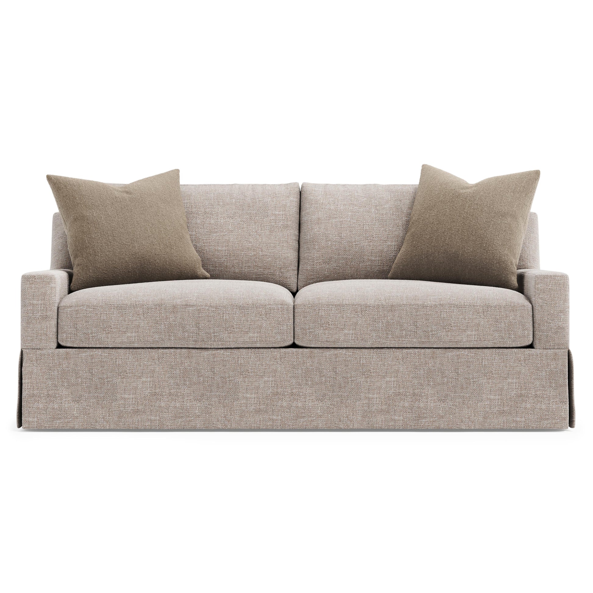 Luxury Sutton Fabric Loveseat Modern Italian Style for Villa
