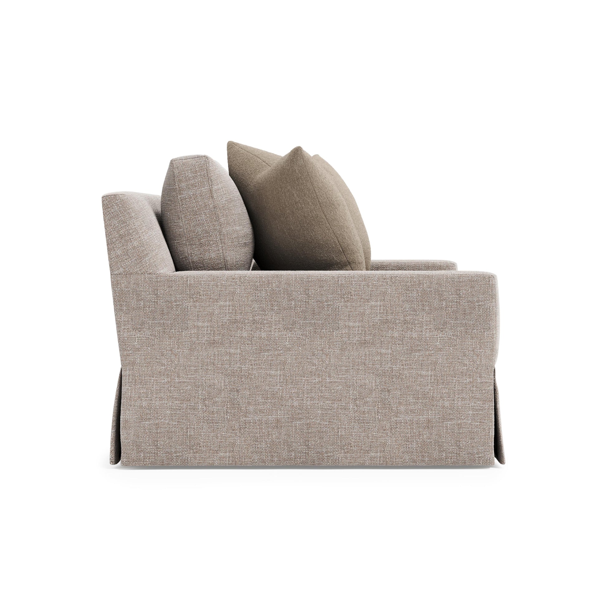 Luxury Sutton Fabric Loveseat Modern Italian Style for Villa