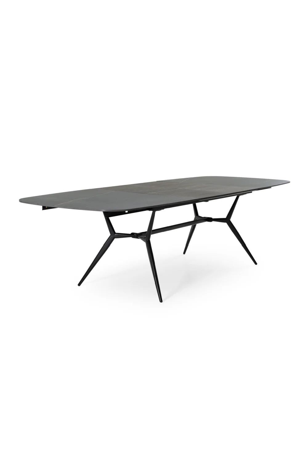 Luxury Suzie Ceramic Extendable Dining Table Modern Italian Style for Villa