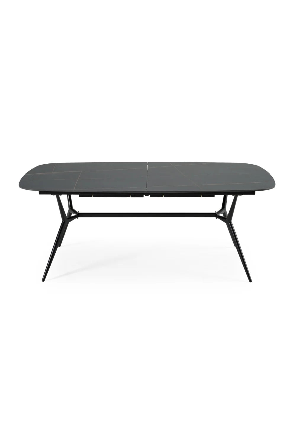 Luxury Suzie Ceramic Extendable Dining Table Modern Italian Style for Villa