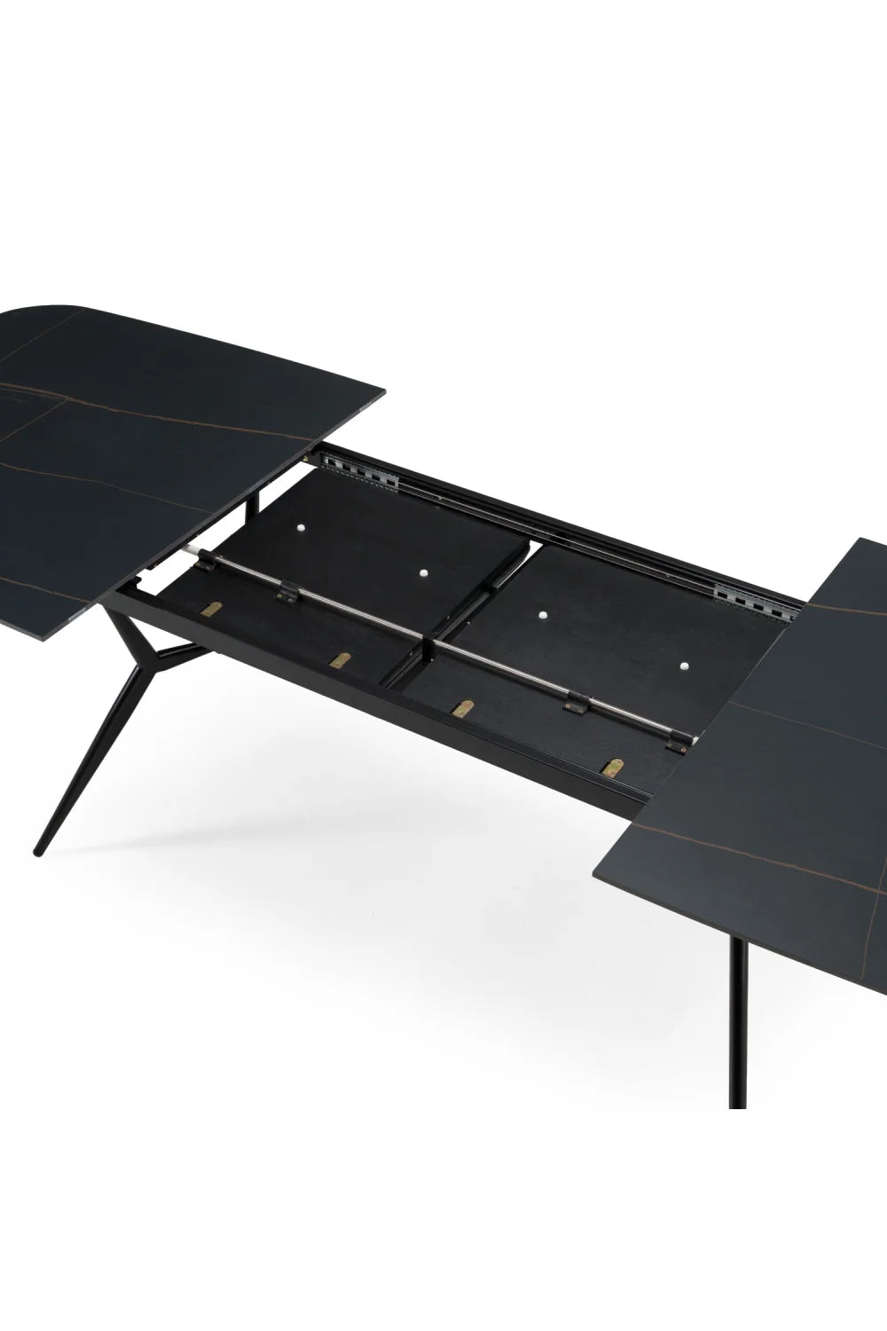 Luxury Suzie Ceramic Extendable Dining Table Modern Italian Style for Villa