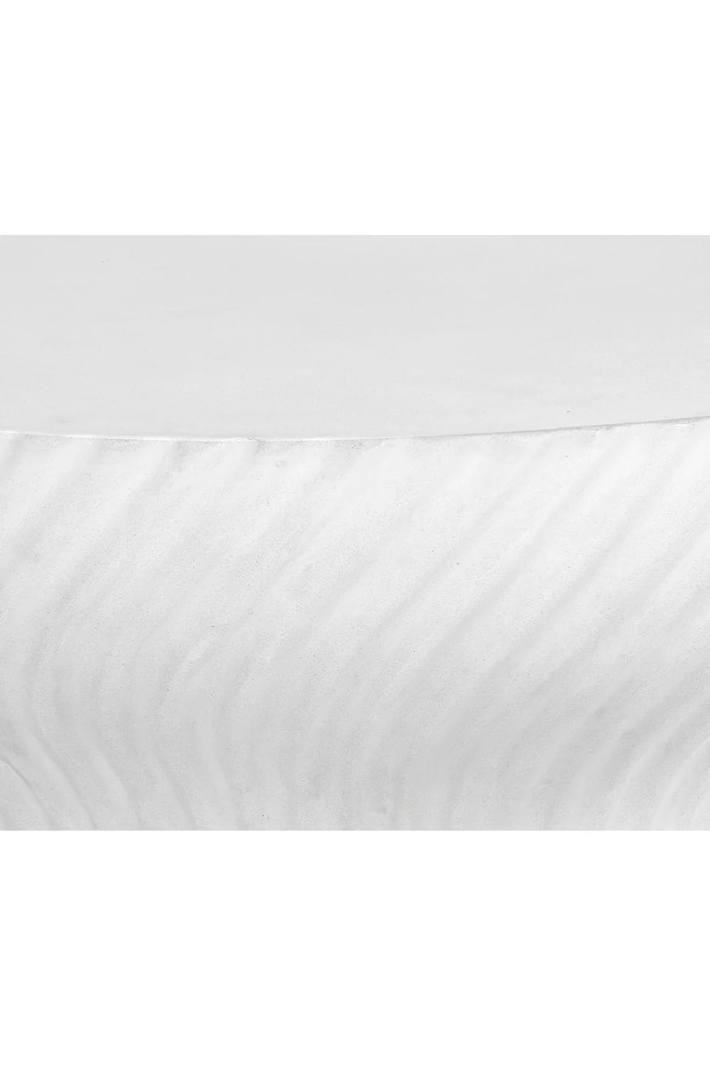 Luxury Swirl Concrete Coffee Table Modern Italian Style for Villa