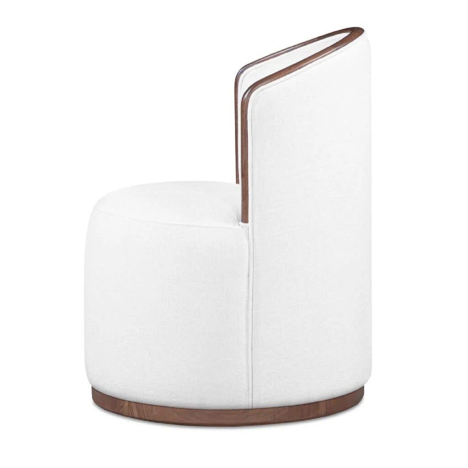Luxury Swivel Upholstered Modern Dining Chair European Style for Villa