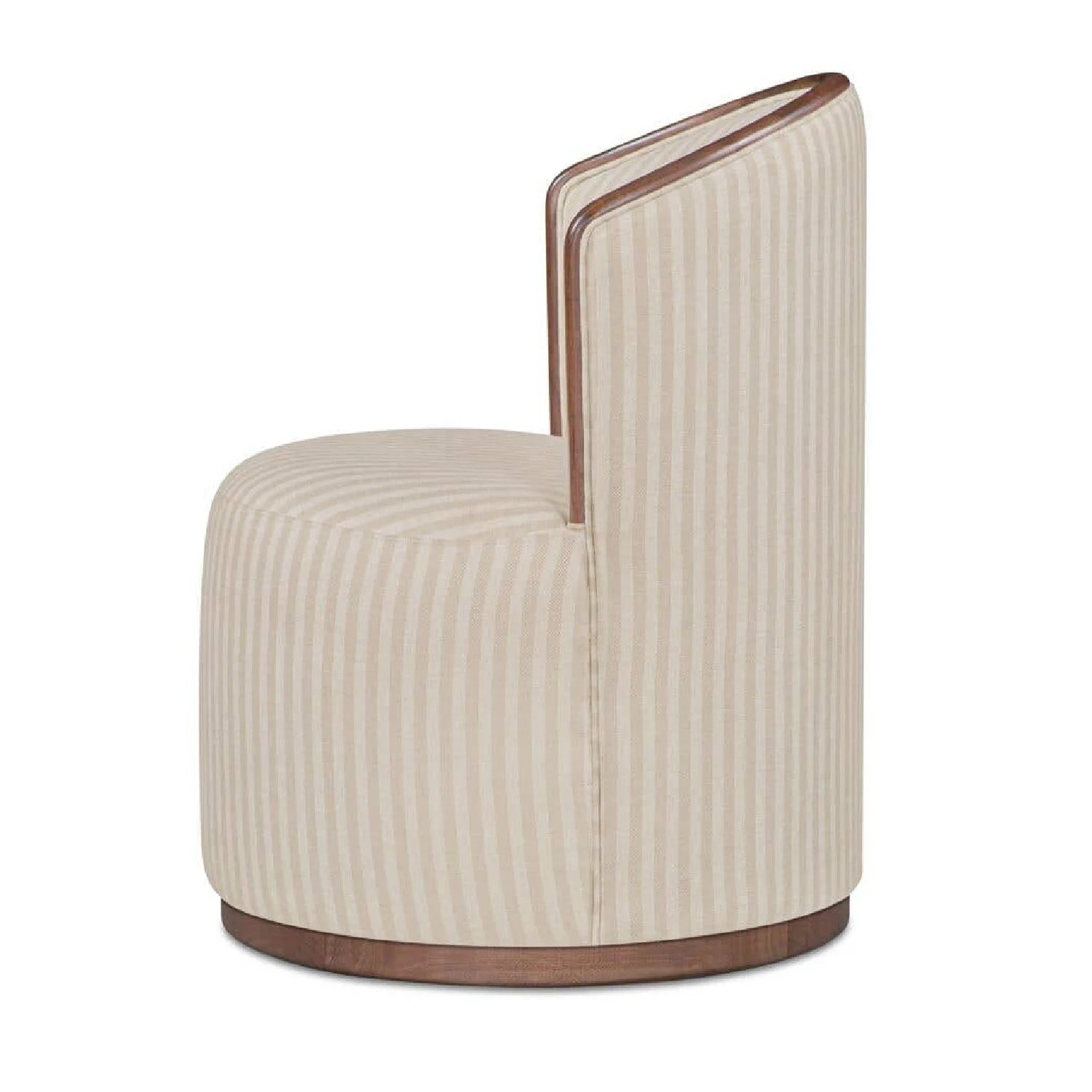 Luxury Swivel Upholstered Modern Dining Chair European Style for Villa