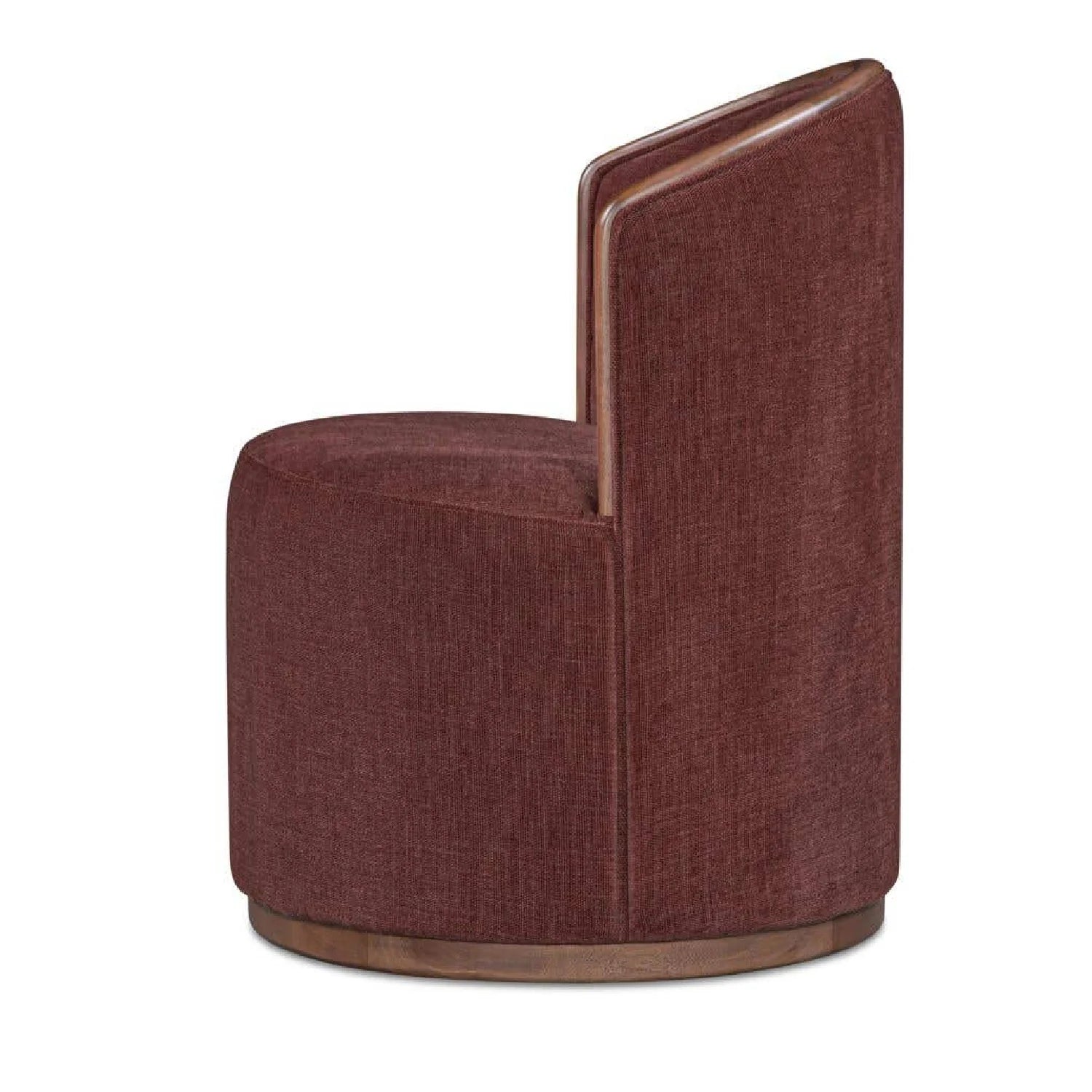 Luxury Swivel Upholstered Modern Dining Chair European Style for Villa