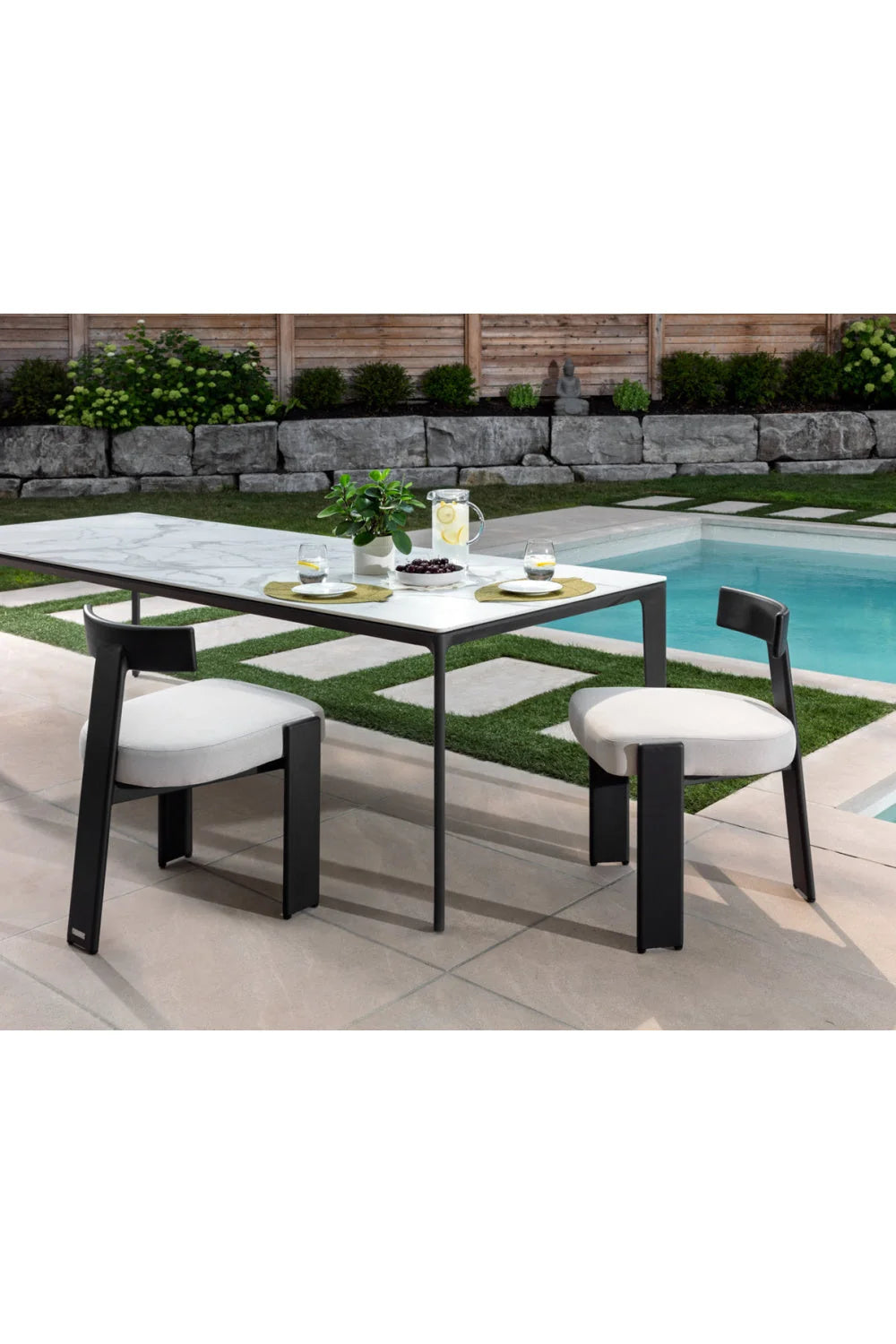 Luxury T-Shaped Modern Dining Chair European Style for Villa