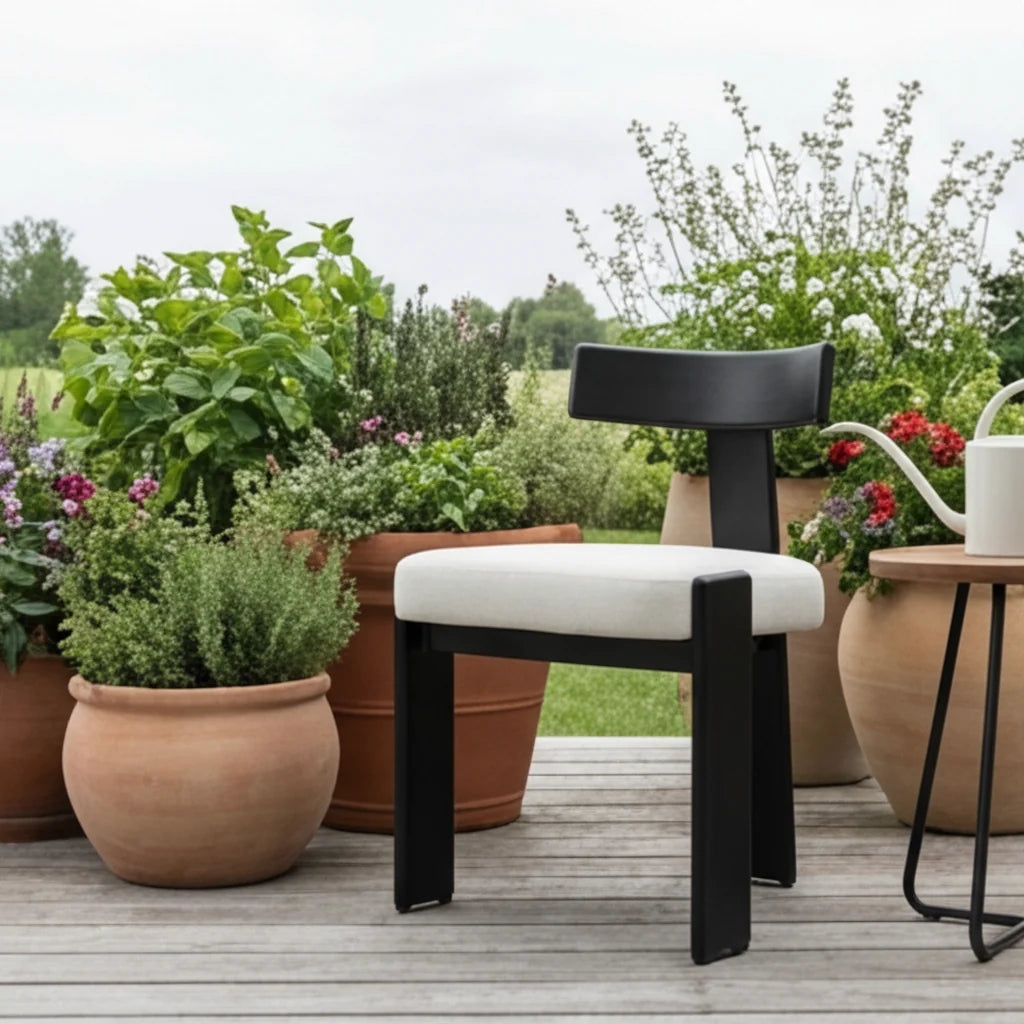 Luxury T-Shaped Modern Dining Chair European Style for Villa