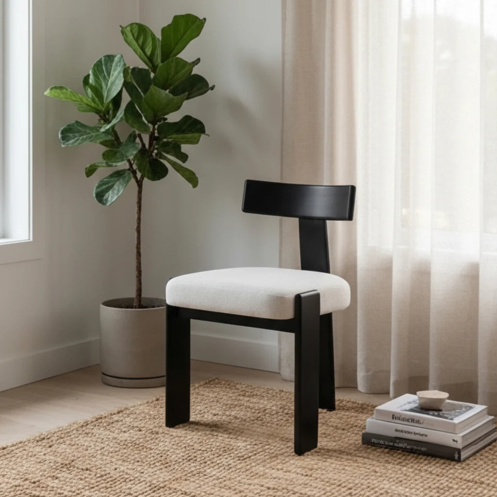 Luxury T-Shaped Modern Dining Chair European Style for Villa