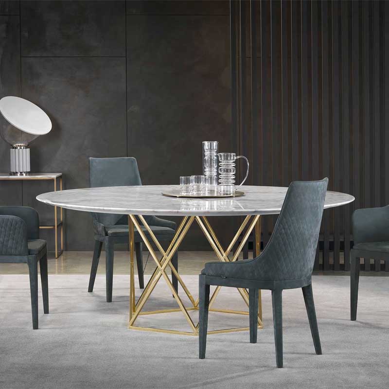Luxury Tatlin Dining Table Modern Italian Style for Villa