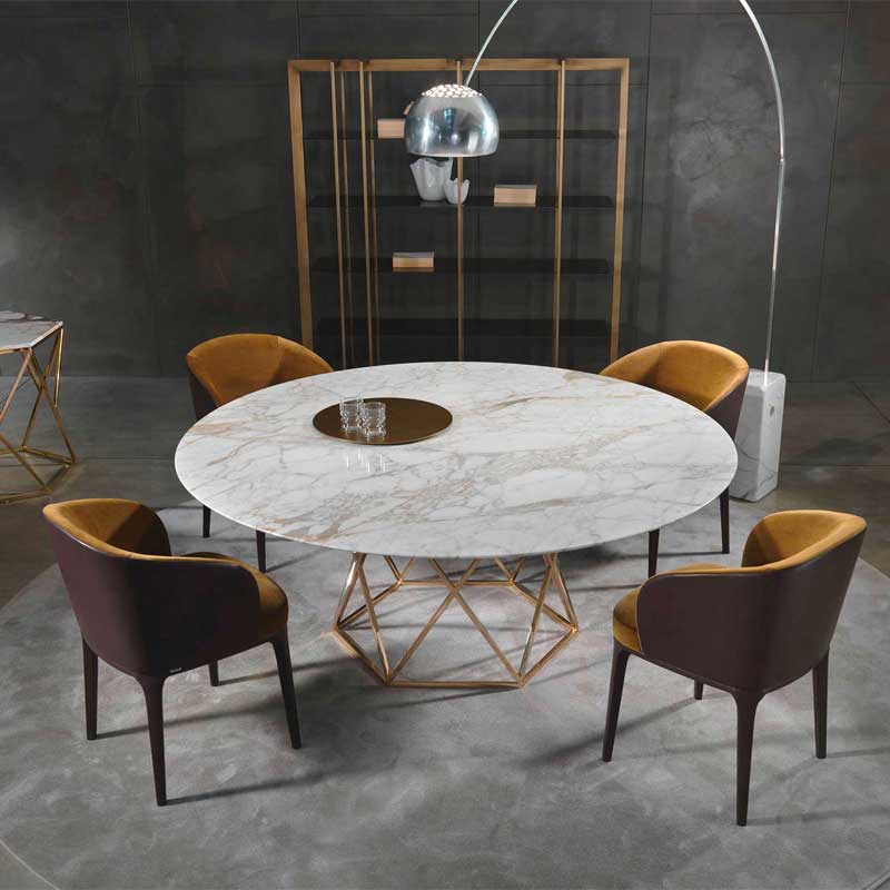 Luxury Tatlin Dining Table Modern Italian Style for Villa