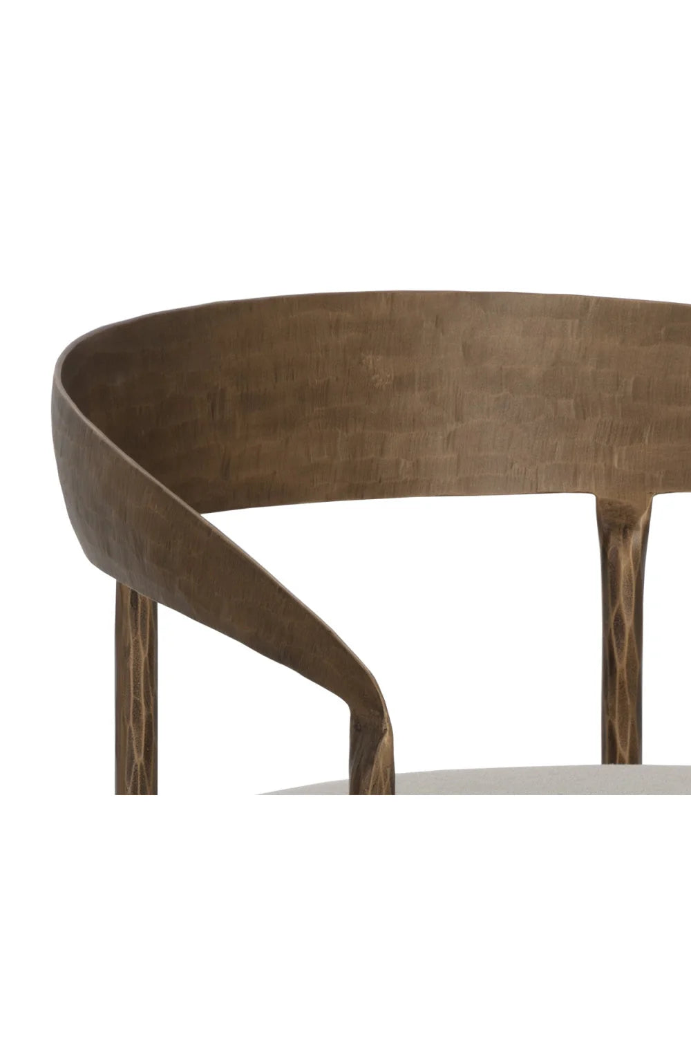 Luxury Taupe Gray Modern Dining Chair European Style for Villa