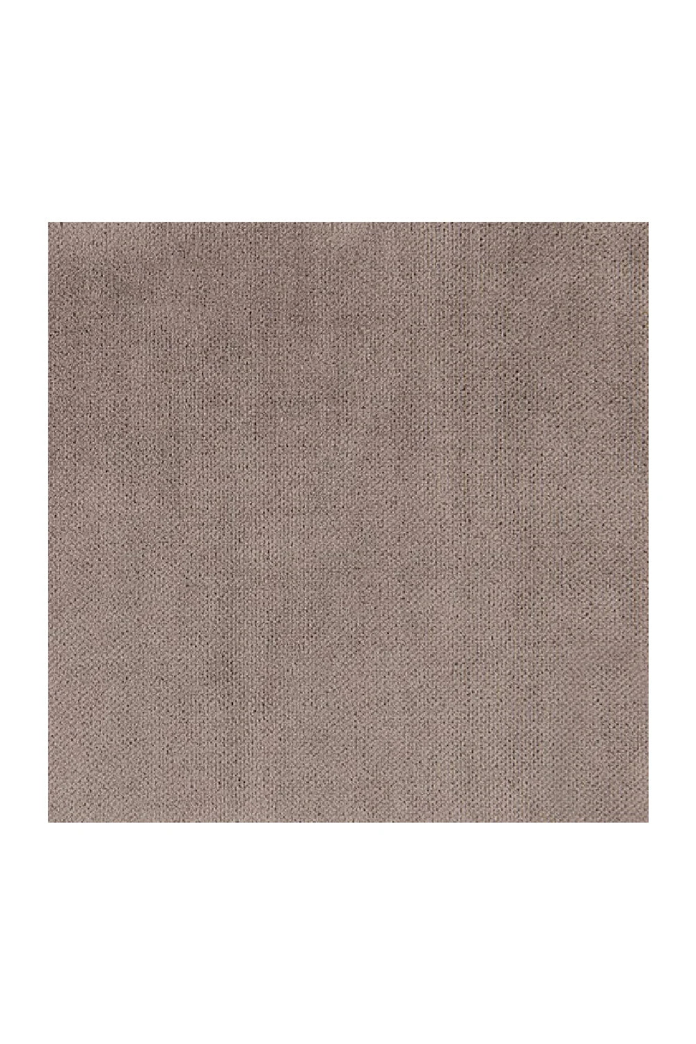 Luxury Taupe Velvet Lounge Chair Modern Italian Style for Villa