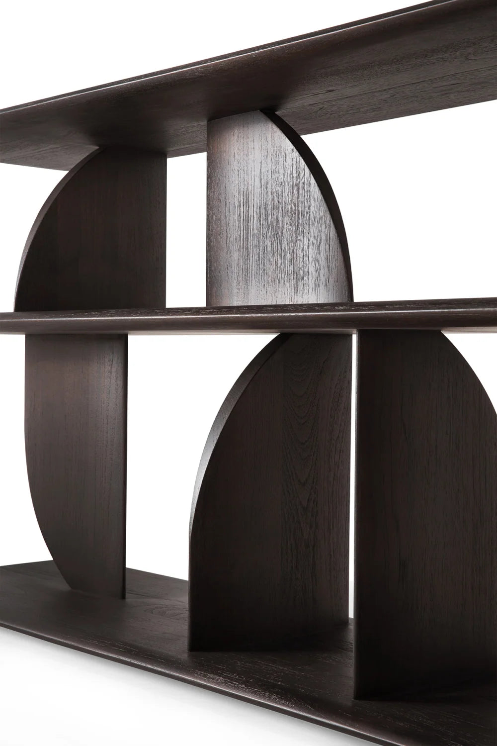Luxury Teak Console Table Modern Italian Style for Villa